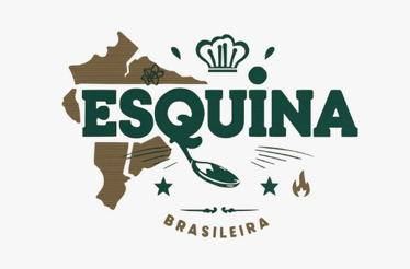 Logotipo de Esquina Brasileira